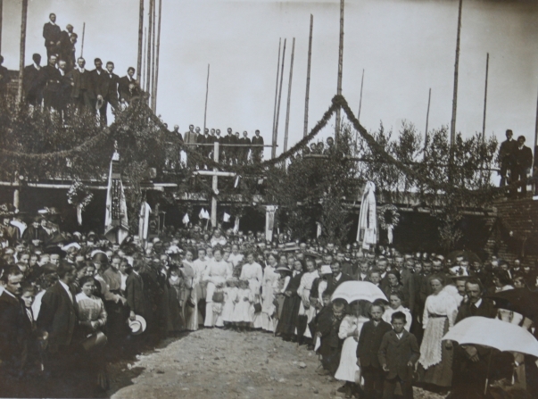 Grundsteinlegung Kirche 1913jpg
